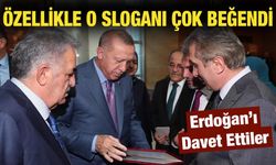 RİDEF Heyeti Erdoğan ile Bir Araya Geldi