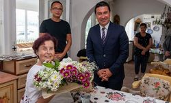 Başkan Aras'tan Fatma Girik'e Ziyaret
