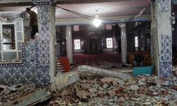 Hatuniye Camii’nde Restorasyon Çalışması
