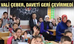 Vali Çeber'den Sürpriz Okul Ziyareti