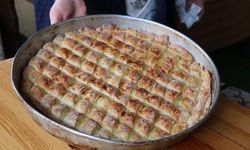 Salepli Baklava Yaptılar