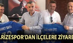 Ç.Rizespor Yönetimi Belediye Başkanlarını Ziyaret Etti