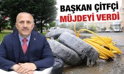 Çayeli'nde Doğalgaz Şehir İçi Dağıtım Çalışmalarına Başlandı