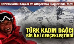 Tanrı Dağı'nda Türk Bayrağını Dalgalandırdı