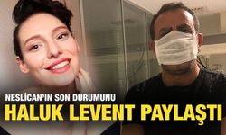 Haluk Levent, Neslican'ı Hastanede Ziyaret Etti
