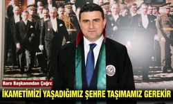 Baro Başkanı Peçe'den 'İkametgah' Çağrısı