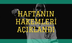 Süper Lig'de 9'uncu Haftanın Hakemleri Belli Oldu