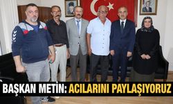 Başkan Metin Şehit Aileleri Derneği'ni Ziyaret Etti