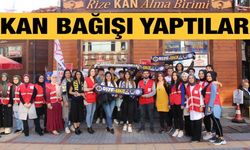 Rize UNIGFB'den Kan Bağışı Etkinliği