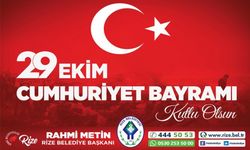 Başkan Metin'den 'Cumhuriyet Bayramı' Mesajı
