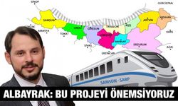 Albayrak'tan Samsun-Sarp Demiryolu İçin Önemli Açıklama