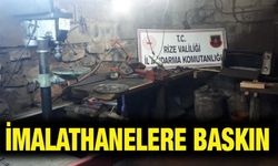 Rize'de Kaçak Silah İmalathaneleri Ele Geçirildi