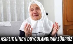 101 Yaşındaki Fatma Nineye Anneler Günü Sürprizi