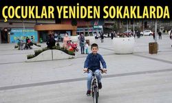 Rize'de Çocuklar Yeniden Sokağın Tadını Çıkardı