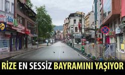 Rize, Ramazan Bayramını Sessiz Karşıladı