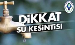 Rize'de 24 Saat Su Kesintisi Yaşanacak