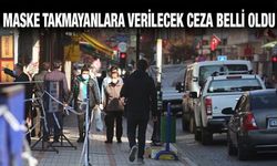 Maskesiz Sokağa Çıkanlara 900 Lira Ceza Kesilecek