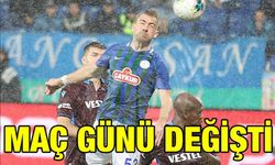 Çaykur Rizespor-Trabzonspor Maçının Günü Değişti