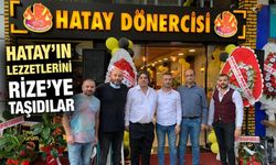 'Hatay Dönercisi' Rize'de Hizmete Girdi