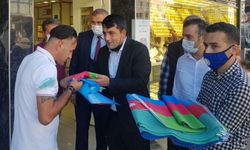 Rize'den Azerbaycan'a 'Bayraklı' Destek