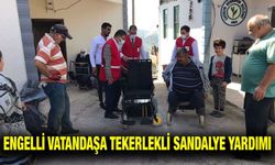 Türk Kızılay'dan Rize'de Tekerlekli Sandalye Yardımı