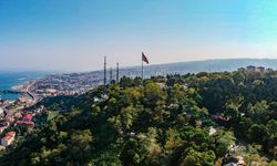 Trabzon'dan Azerbaycan'a Dev Bayrakla Destek