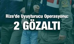 Rize'deki Uyuşturucu Operasyonunda 2 Kişi Gözaltına Alındı