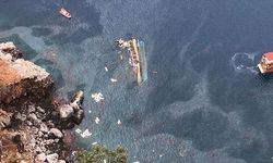 Alanya'da Tur Teknesi Battı