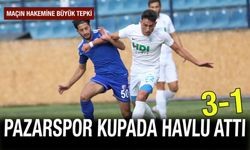 Başkentte Mağlup Olan Pazarspor Kupaya Veda Etti