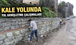 Kale Yolu Üzerindeki Çalışmalarda Sona Geliniyor