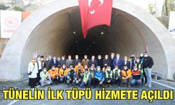 Salarha Tüneli'nin İlk Tüpü Hizmete Açıldı