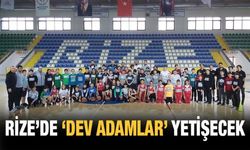 Rize'de 12 Dev Adam Basketbol Okulları Açıldı
