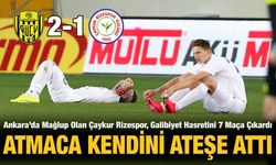 Çaykur Rizespor, Başkentten Eli Boş Döndü: 2-1