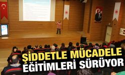 Kadına Yönelik Aile İçi Şiddetle Mücadelede Eğitimleri Sürüyor