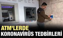 Rize'deki ATM'lerde Temizlik Çalışması