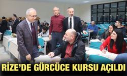 RTEÜ'de 'Gürcü Dili Eğitimi' Kursu Açıldı