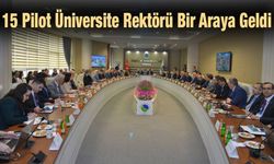 İhtisas Üniversitesi Rektörleri Toplantı Yaptı