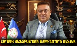Çaykur Rizespor'dan 'Milli Dayanışma Kampanyası'na Destek