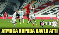 Beşiktaş'a Kaybeden Çaykur Rizespor Kupadan Elendi