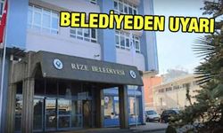 Rize Belediyesi'nden 'Sahte Hesap' Uyarısı