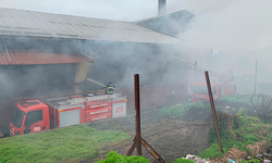 Çay Fabrikasındaki Yangın Kontrol Altına Alındı