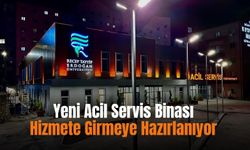 Rize'de Yeni Acil Servis Binası Hizmete Girmeye Hazırlanıyor