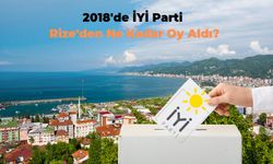 2018 Genel Seçimlerinde İYİ Parti Rize'den Ne Kadar Oy Aldı?	