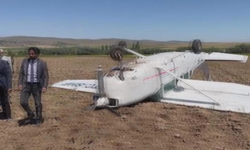 Aksaray'da Eğitim Uçağı Düştü