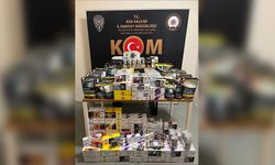 Rize'deki İşyerinde Kaçak Elektronik Sigara Ele Geçirildi