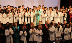 RTEÜ'de Tıp Fakültesi Öğrencileri Beyaz Önlük Giydi