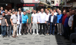 Çaykur Rizespor'lu Futbolcular Vatandaşlarla Birlikte Kahvaltı Yaptı