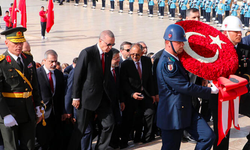 Cumhuriyet'in 100'üncü Yılında Devlet Erkanı Anıtkabir'de