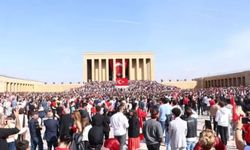Cumhuriyet'in 100'üncü Yılında Anıtkabir'de Ziyaretçi Rekoru