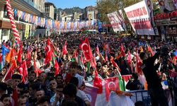 Erdoğan'ın Rize Mitingine Yoğun Katılım